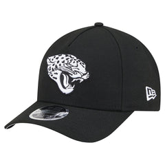 Jacksonville Jaguars New Era Team Collection 9FORTY M-Crown A-Frame Adjustable Hat Black