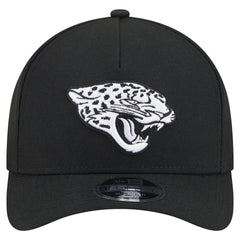 Jacksonville Jaguars New Era Team Collection 9FORTY M-Crown A-Frame Adjustable Hat Black