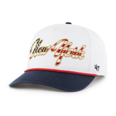 47 brand New York Jets '47 Patriotic Overhand Hitch Adjustable Hat White