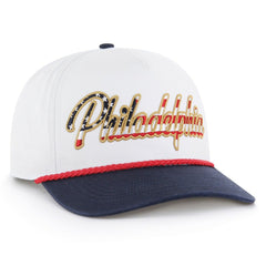47 brand Philadelphia Eagles '47 Patriotic Overhand Hitch Adjustable Hat White
