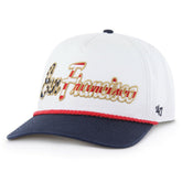 47 brand San Francisco 49ers '47 Patriotic Overhand Hitch Adjustable Hat White