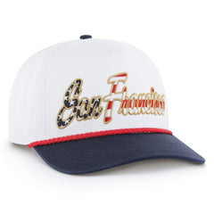 47 brand San Francisco 49ers '47 Patriotic Overhand Hitch Adjustable Hat White