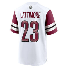Nike Marshon Lattimore Washington Commanders Game Jersey White