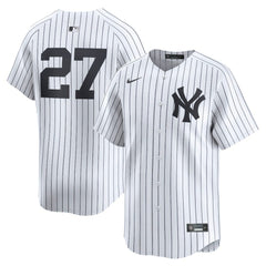 Giancarlo Stanton New York Yankees Nike Home Limited Player Jersey - White - Nike Lifestyle