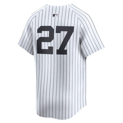 Giancarlo Stanton New York Yankees Nike Home Limited Player Jersey - White - Nike Lifestyle