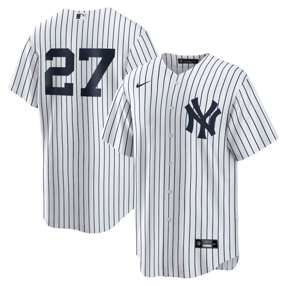 Giancarlo Stanton New York Yankees Nike Home Replica Player Jersey - White - Nike Online