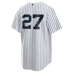 Giancarlo Stanton New York Yankees Nike Home Replica Player Jersey - White - Nike Online