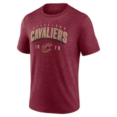 Cleveland Cavaliers Backboard Tri-Blend T-Shirt Wine