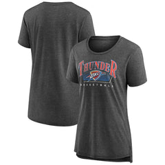 Oklahoma City Thunder Women's Selection Tri-Blend T-Shirt Gray
