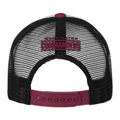 Washington Commanders Youth Essentials Trucker Adjustable Hat White/Burgundy