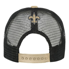 New Orleans Saints Youth Modern Fan Trucker Adjustable Hat White/Gold