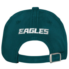 Philadelphia Eagles Outerstuff Girls Youth Gridiron Adjustable Hat Midnight Green