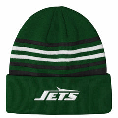 New York Jets Outerstuff Essentials Cuffed Knit Hat Green