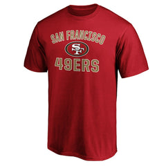 Fanatics San Francisco 49ers Victory Arch T-Shirt Scarlet