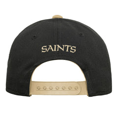 New Orleans Saints Outerstuff Youth Team Pre-Curved Adjustable Hat Black