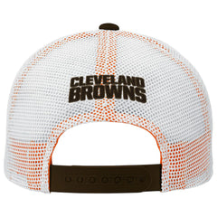 Cleveland Browns Outerstuff Preschool Core Lockup Trucker Adjustable hat Brown