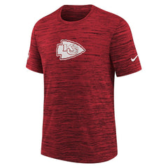Nike Kansas City Chiefs Youth Sideline Velocity Performance T-Shirt Red