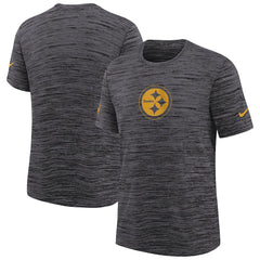 Nike Pittsburgh Steelers Youth Sideline Velocity Performance T-Shirt Black