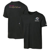 Nike Miami Dolphins Youth 2025 NFL Crucial Catch Tri-Blend Dri-FIT T-Shirt Black