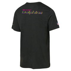 Nike Miami Dolphins Youth 2025 NFL Crucial Catch Tri-Blend Dri-FIT T-Shirt Black
