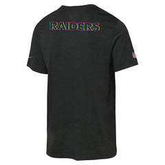 Nike Las Vegas Raiders Youth 2025 NFL Crucial Catch Tri-Blend Dri-FIT T-Shirt Black