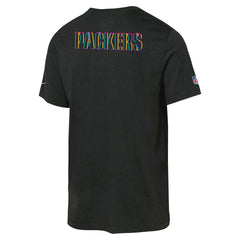 Nike Green Bay Packers Youth 2025 NFL Crucial Catch Tri-Blend Dri-FIT T-Shirt Black