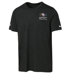 Nike San Francisco 49ers Youth 2025 NFL Crucial Catch Tri-Blend Dri-FIT T-Shirt Black