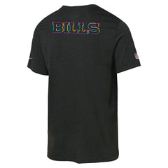 Nike Buffalo Bills Youth 2025 NFL Crucial Catch Tri-Blend Dri-FIT T-Shirt Black