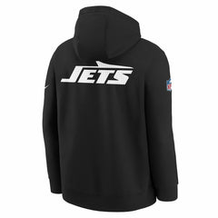 Nike New York Jets Youth Sideline Club Fleece Hoodie Black