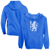 Chelsea 1863FC Lion Glyph Fleece Pullover Hoodie Blue