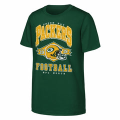 Green Bay Packers Outerstuff Youth Kick Off T-Shirt Green