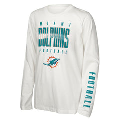 Miami Dolphins Outerstuff Preschool The Mix Combo T-Shirt Set