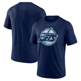 Winnipeg Jets Wraparound Tri-Blend T-Shirt - Navy - NHL 202544952