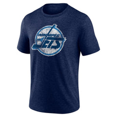 Winnipeg Jets Wraparound Tri-Blend T-Shirt - Navy - NHL 202544952
