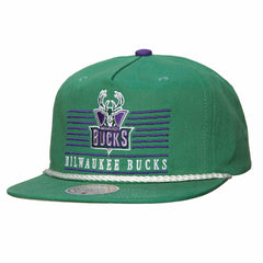 Milwaukee Bucks Ascend Deadstock Snapback Hat Green | Mitchell & Ness