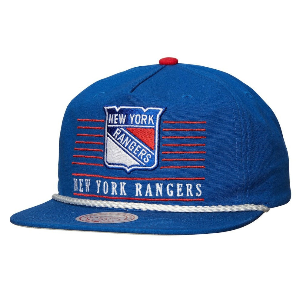 New York Rangers Mitchell & Ness Ascend Deadstock Snapback Hat - Blue - NHL 202545027