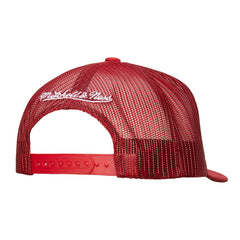 Detroit Red Wings Mitchell & Ness Gridlock Trucker Adjustable Hat - White/Red - NHL 202545049