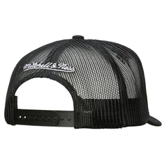Los Angeles Kings Mitchell & Ness Gridlock Trucker Adjustable Hat - White/Black - NHL 202545050