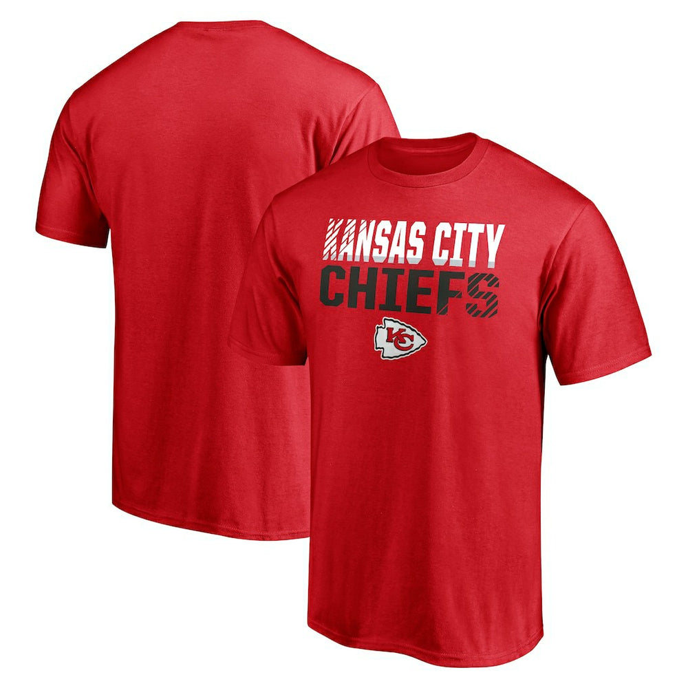 Kansas City Chiefs Stripes T-Shirt Red