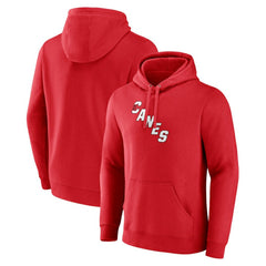 Carolina Hurricanes Primary Logo Pullover Hoodie - Red - NHL 202545429