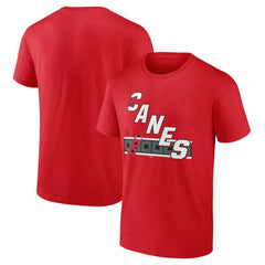 Carolina Hurricanes Jersey Inspired T-Shirt - Red - NHL 202545432