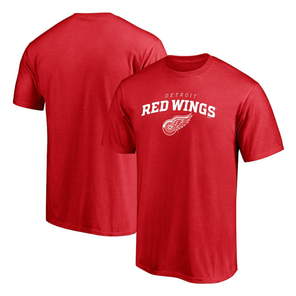 Detroit Red Wings Team Lock Up T-Shirt - Red - NHL 202545461