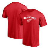 Detroit Red Wings Team Lock Up T-Shirt - Red - NHL 202545461