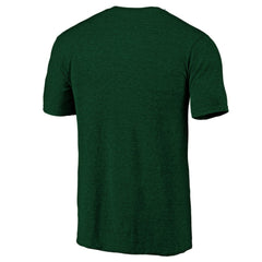Minnesota Wild Distressed Logo Tri-Blend T-Shirt - Green - NHL 202545494