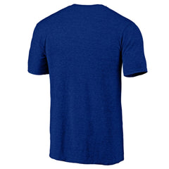 New York Islanders Distressed Logo Tri-Blend T-Shirt - Royal - NHL 202545530