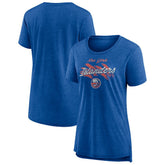 New York Islanders Women's Hit the Ice Tri-Blend T-Shirt - Royal - NHL 202545533