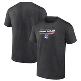 New York Rangers Stars and Stripes T-Shirt - Charcoal - NHL 202545536