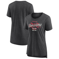 Ottawa Senators Women's Hit the Ice Tri-Blend T-Shirt - Gray - NHL 202545551