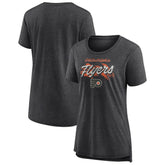 Philadelphia Flyers Women's Hit the Ice Tri-Blend T-Shirt - Gray - NHL 202545552