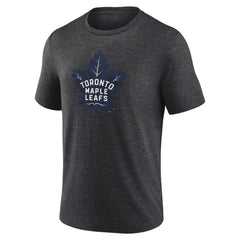 Toronto Maple Leafs Alternate Logo Tri-Blend T-Shirt - Charcoal - NHL 202545577